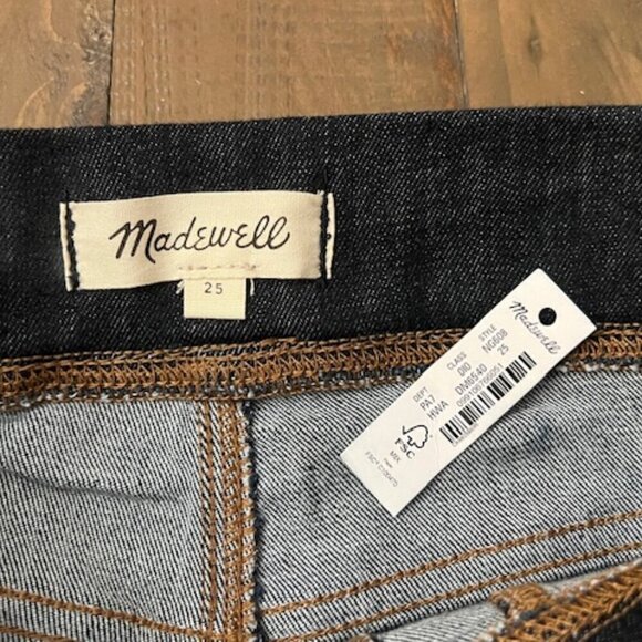 Madewell Pull-On Skinny Flare Jeans in Havenley Wash NG608 Size 25 - Picture 5 of 7